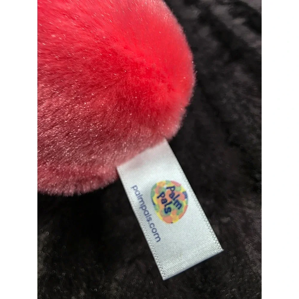 Aurora Palm Pals Nia Narwhal Pink Plush Stuffed Animal Glitter Horn 5 inch